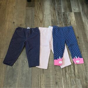 3 pairs Caters children’s leggings